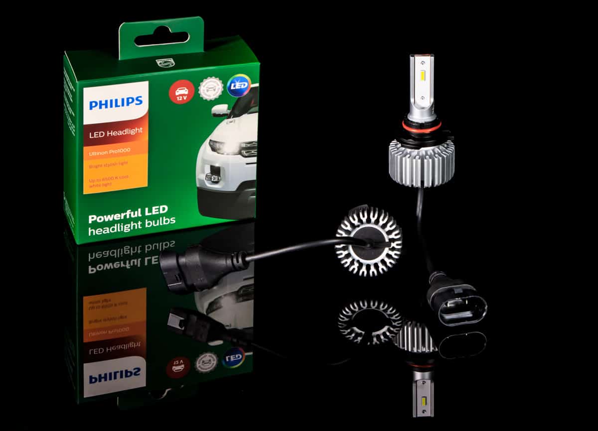HB3 Fanless LED Bulbs Phillips Set